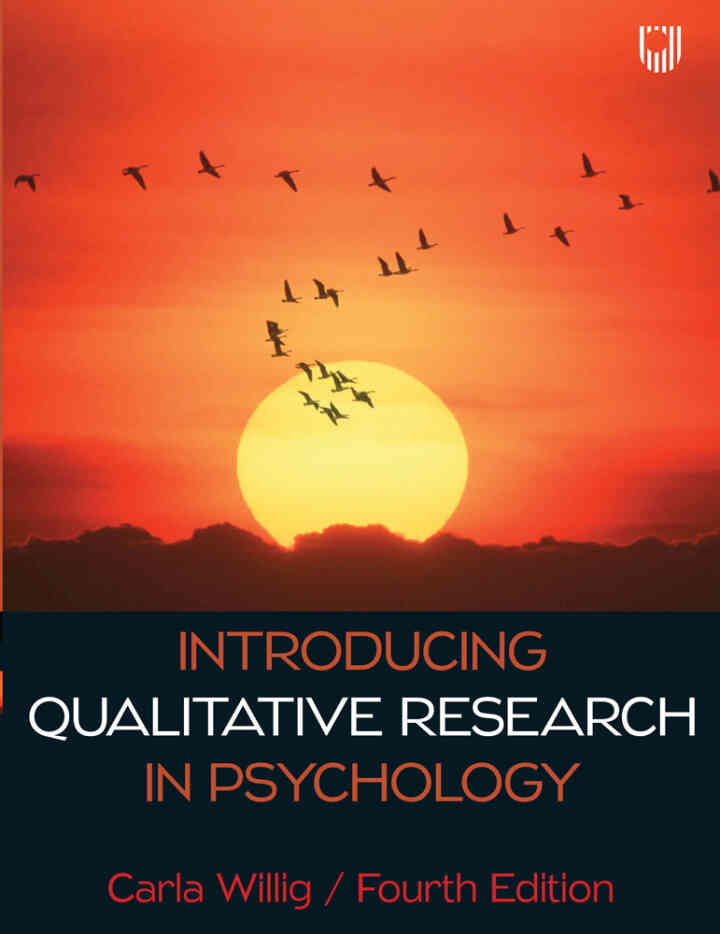 Introducing Qualitative Research in Psychology 4th Edition