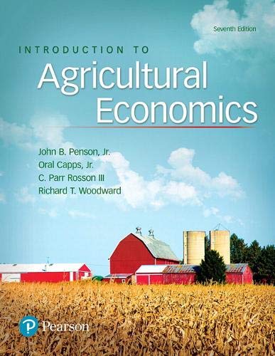 Introduction to Agricultural Economics