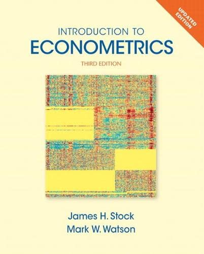Introduction to Econometrics (3rd Edition)