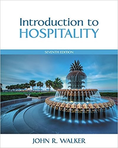 Introduction to Hospitality 7th Edition