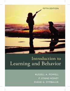 Introduction to Learning and Behavior 5th Edition by Russell A. Powell