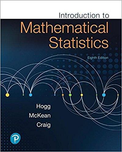 Introduction To Mathematical Statistics 8Th Edition