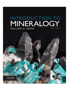 Introduction to Mineralogy 3rd Edition by William D. Nesse
