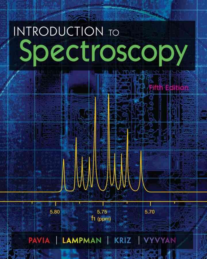 Introduction to Spectroscopy 5th Edition