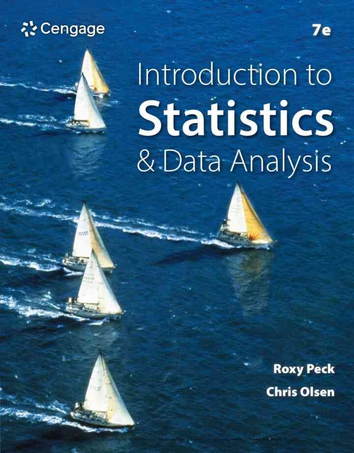 Introduction to Statistics and Data Analysis 7th Edition