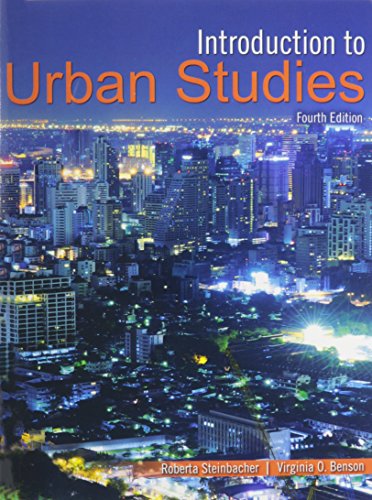 Introduction To Urban Studies
