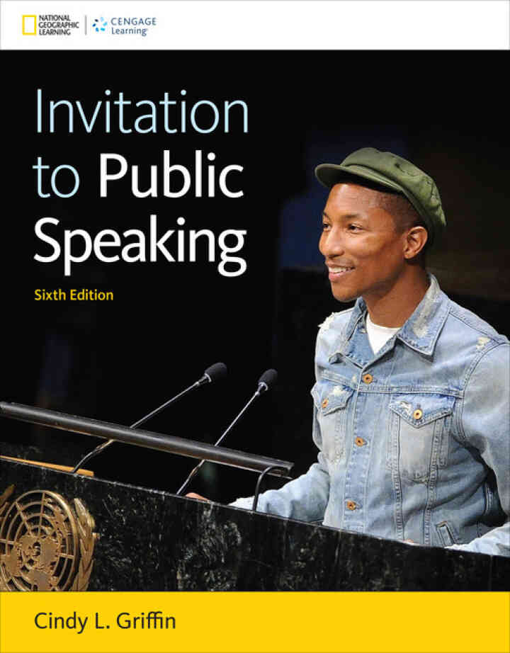Invitation to Public Speaking - National Geographic 6th Edition