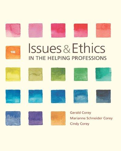 Issues And Ethics In The Helping Professions
