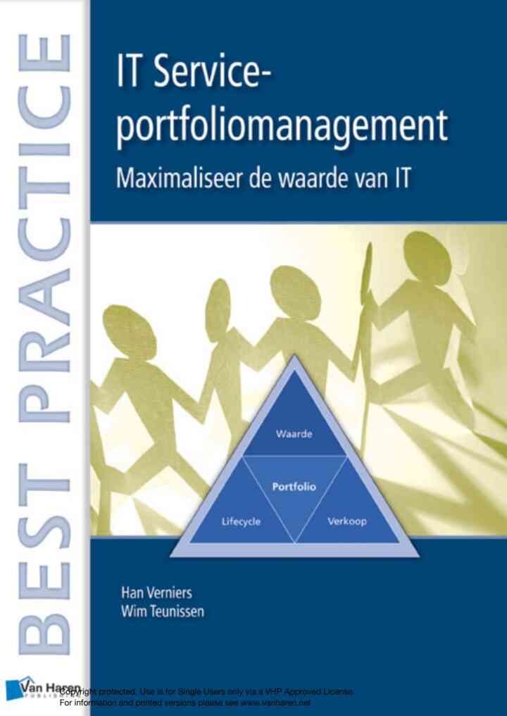 IT Service-portfoliomanagement: Maximaliseer de waarde van IT, 1st Edition