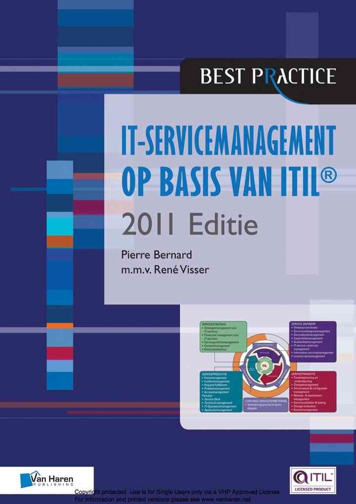 IT-servicemanagement op basis van ITIL® 2011 Editie, 1st Edition