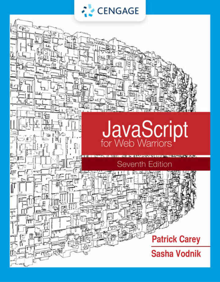 JavaScript for Web Warriors 7th Edition