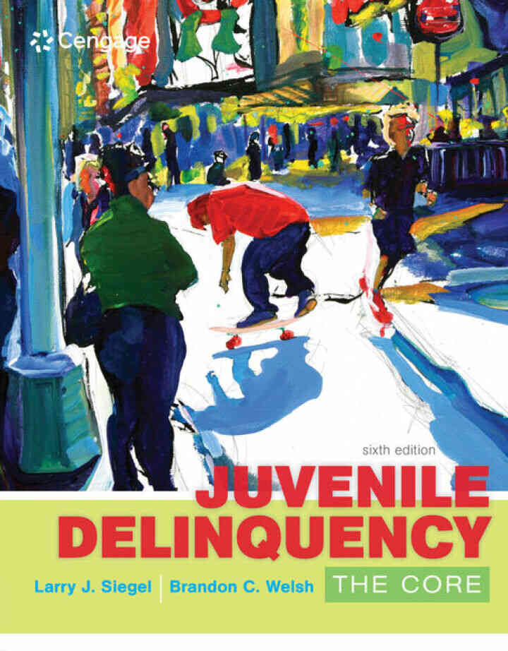 Juvenile Delinquency: The Core 6th Edition