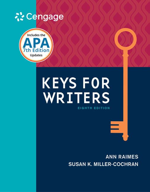 Keys for Writers (w/ MLA9E & APA7E Updates) 8th Edition