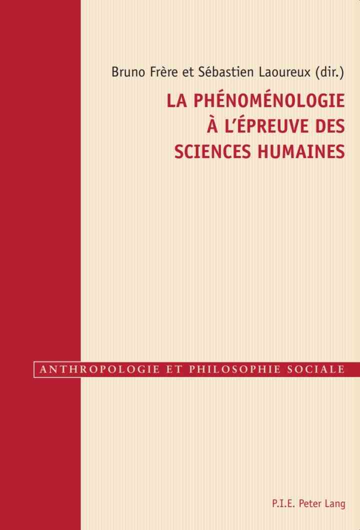 La ph?nom?nologie ? l??preuve des sciences humaines