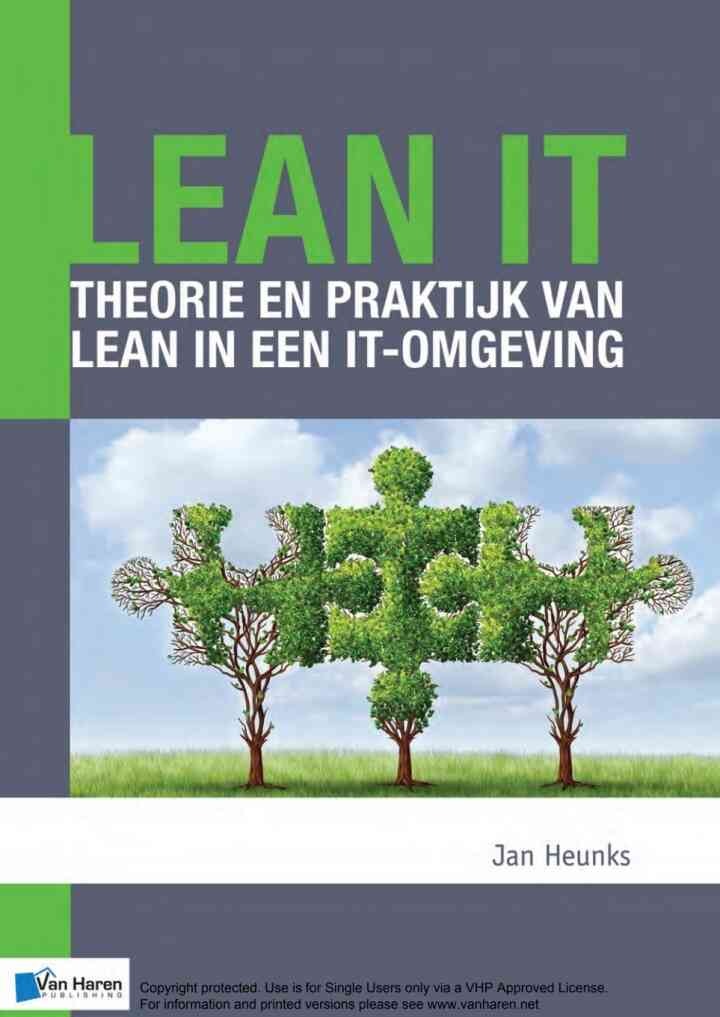 Lean IT - Theorie en praktijk van Lean in een IT-omgeving, 1st Edition