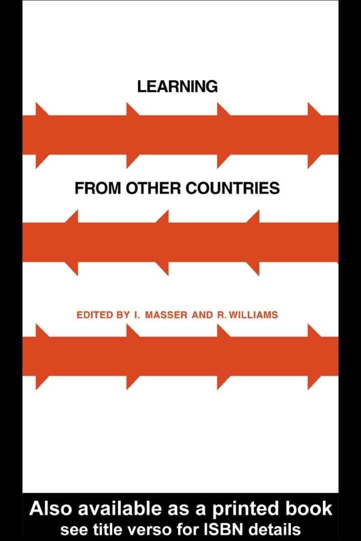 Learning from Other Countries: The Cross-National Dimension in Urban Policy Making, 1st Edition