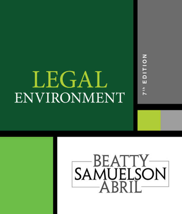 Legal Environment 7th Edition