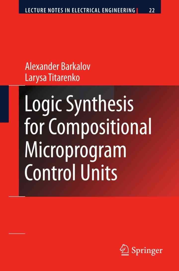 Logic Synthesis for Compositional Microprogram Control Units