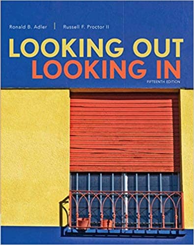 Looking Out, Looking In (15th Edition)