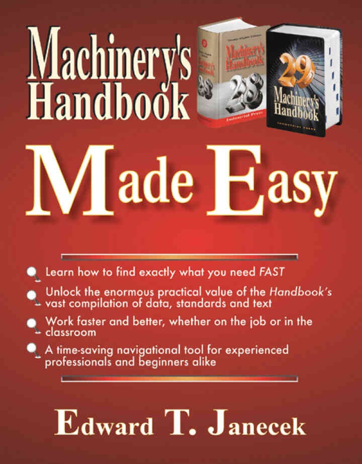 Machinery's Handbook Made Easy, 1st Edition