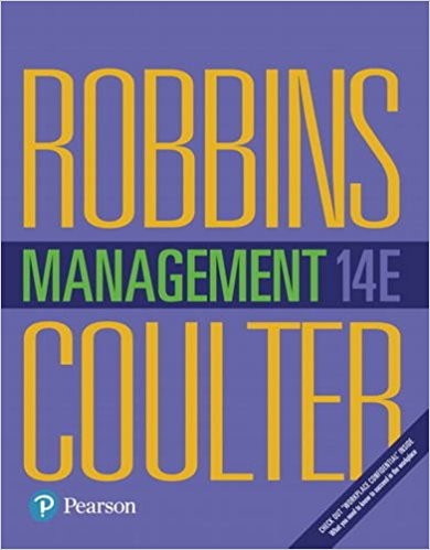 Management 14th Edition By Stephen P. Robbins