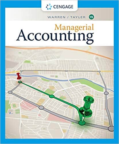 Managerial Accounting (15th Edition)