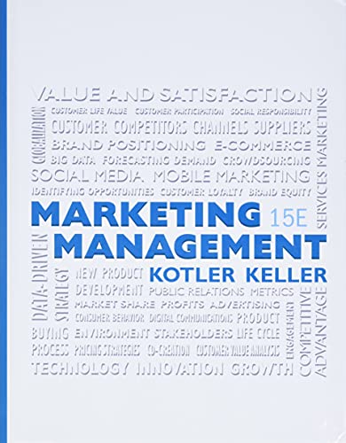 Marketing Management 15th edition by Philip Kotler