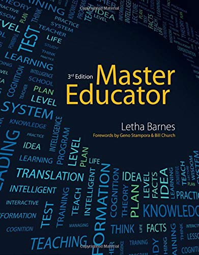 Master Educator 3rd Edition by Letha Barnes