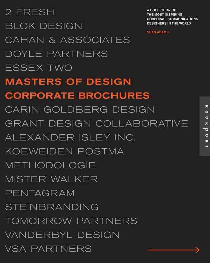 Masters of Design: Corporate Brochures: A Collection of the Most Inspiring Corporate Communications Designers in the World