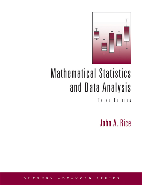 Mathematical Statistics and Data Analysis 3rd Edition