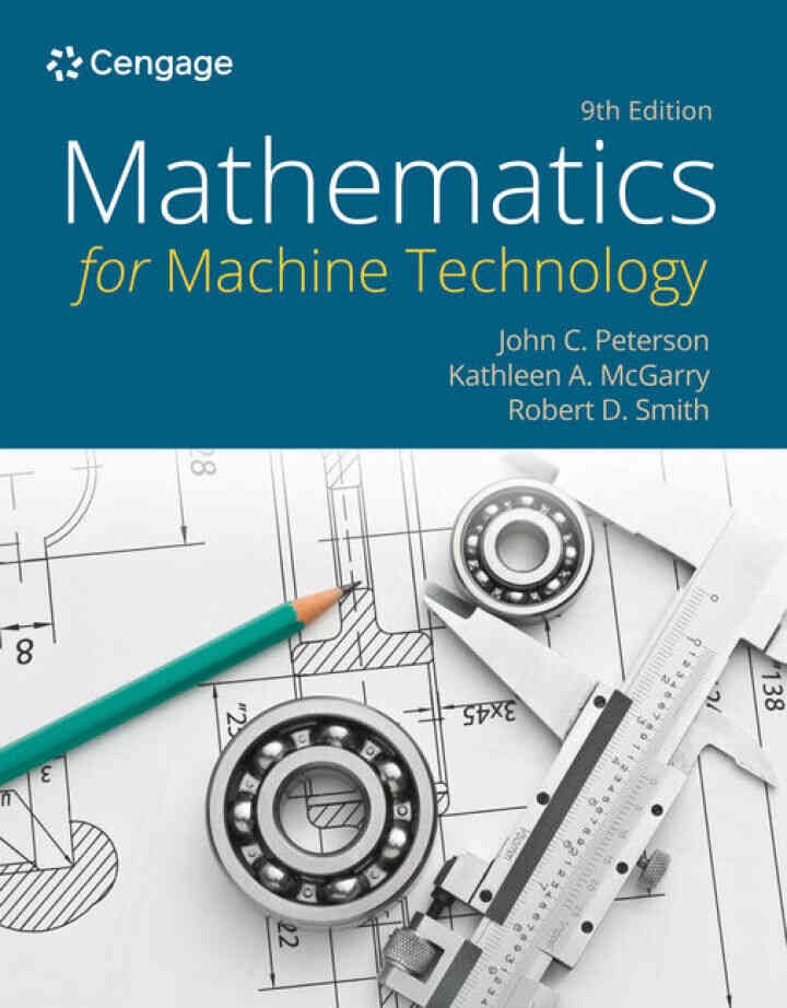 Mathematics for Machine Technology, 9th Edition