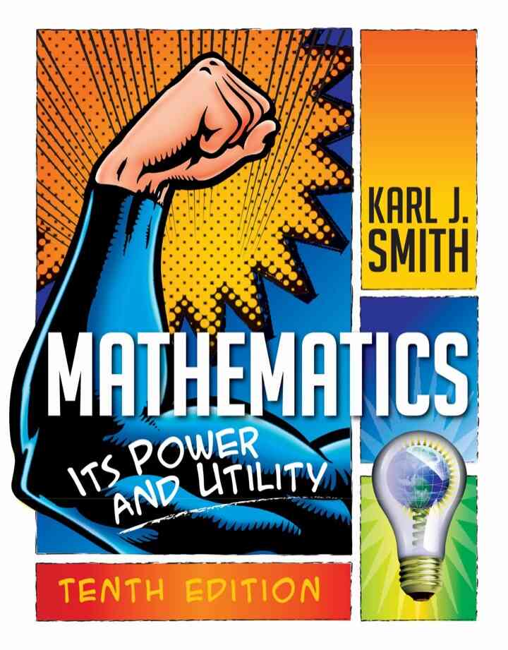 Mathematics: Its Power and Utility 10th Edition
