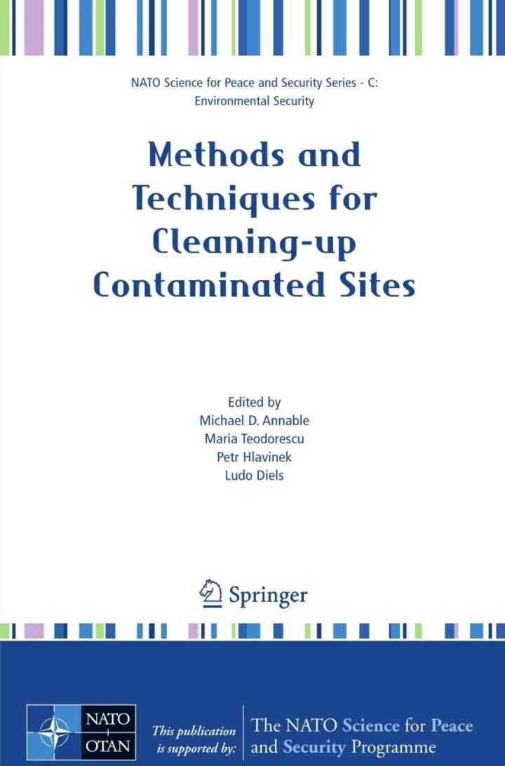 Methods and Techniques for Cleaning-up Contaminated Sites
