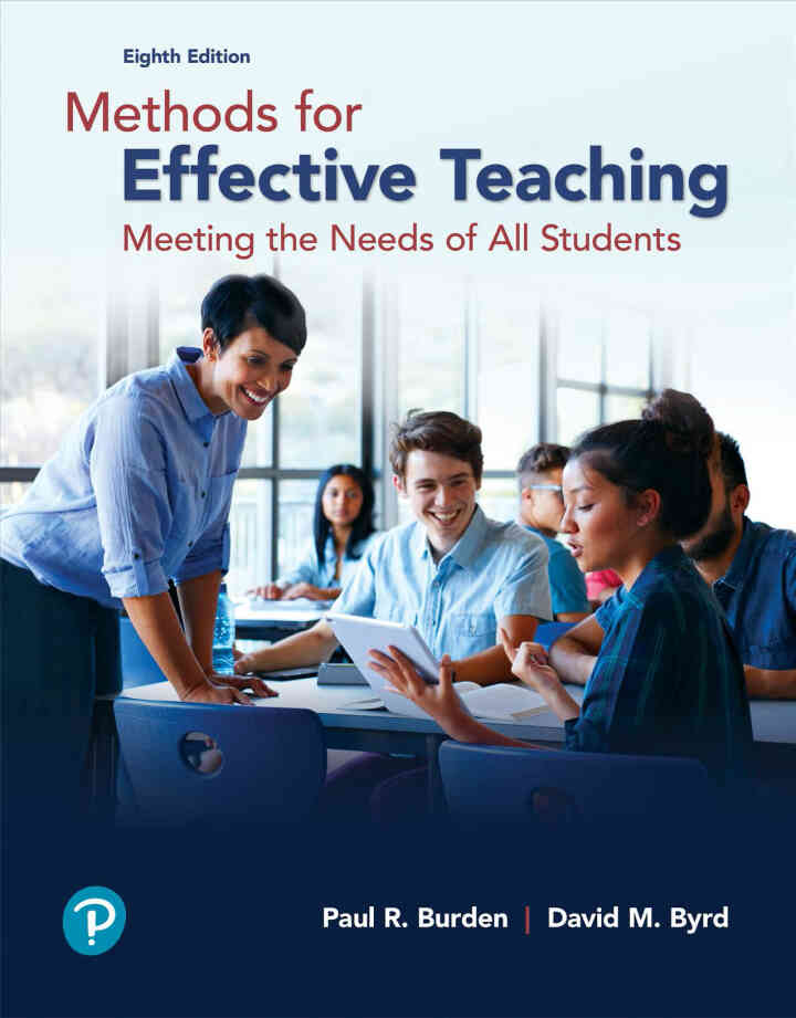 Methods for Effective Teaching: Meeting the Needs of All Students, 8th Edition