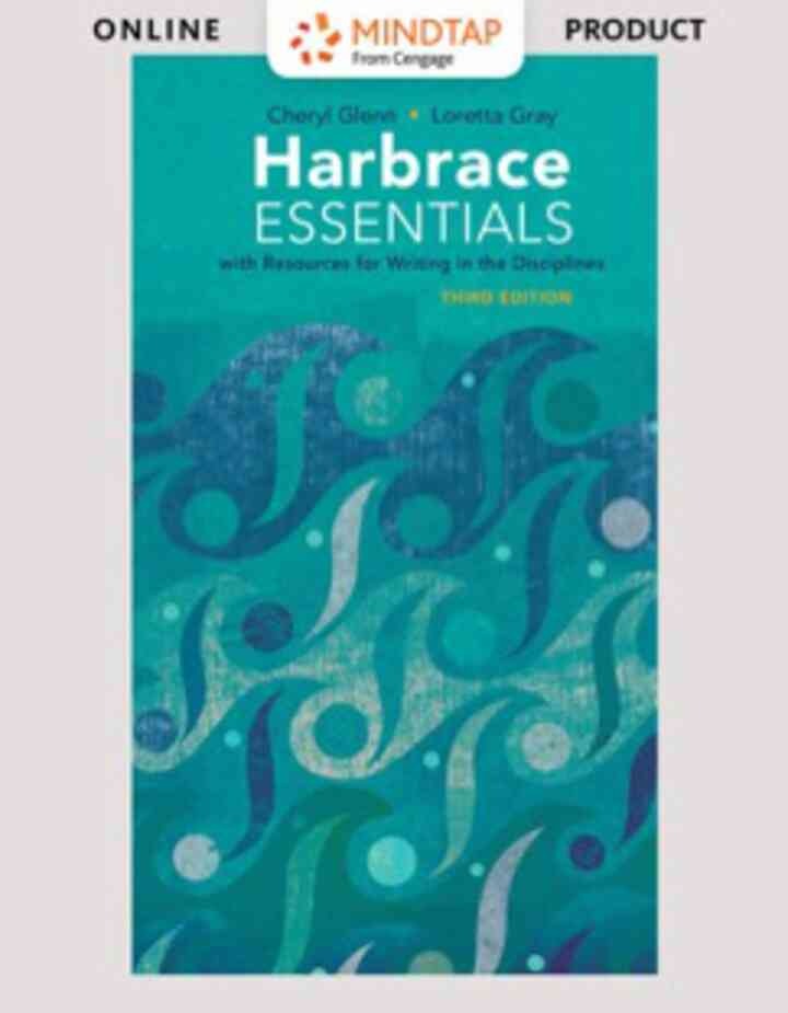 MindTap English for Glenn/Gray's Harbrace Essentials with Resources for Writing in the Disciplines, 3rd Edition [Instant Access], 2 terms (12 months)