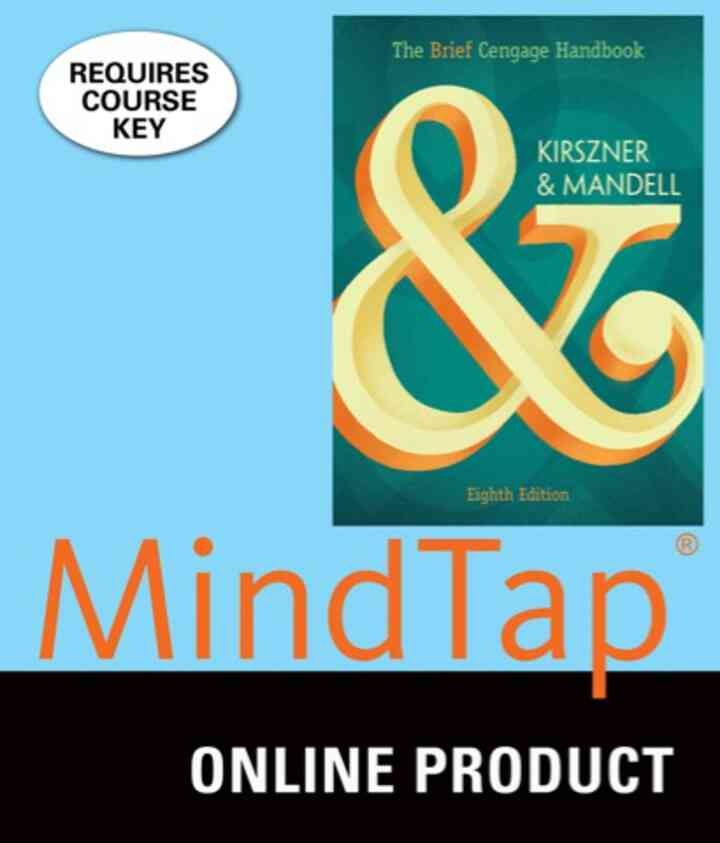 MindTap English for Kirszner/Mandell's The Brief Cengage Handbook, 8th Edition, [Instant Access], 1 term (6 months)