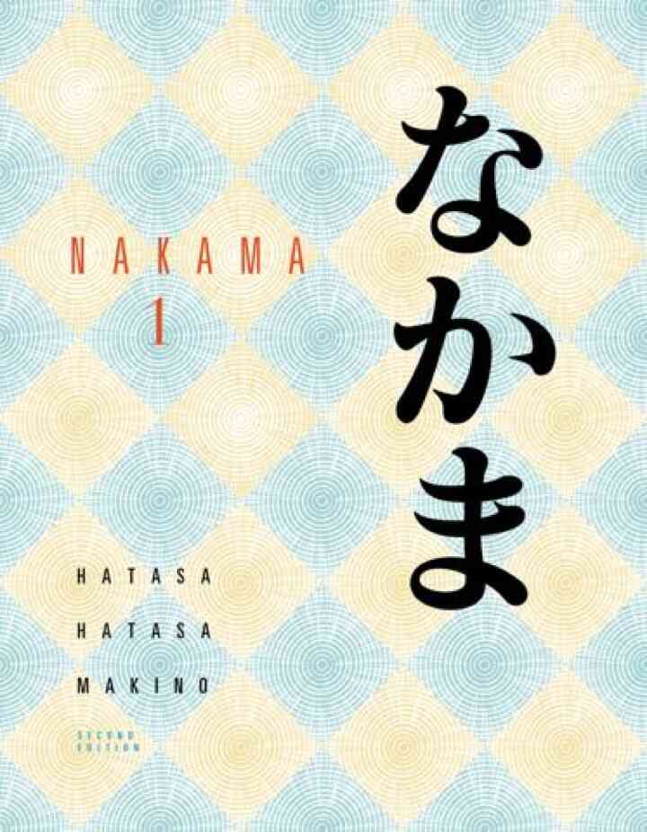 Nakama 1 2nd Edition
