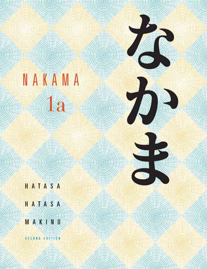 Nakama 1A, 2nd Edition