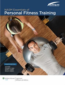 NASM Essentials of Personal Fitness Training 4th Fourth Edition by National Academy of Sports Medicine