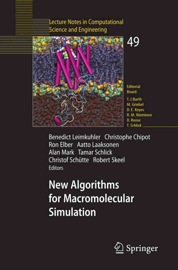 New Algorithms for Macromolecular Simulation
