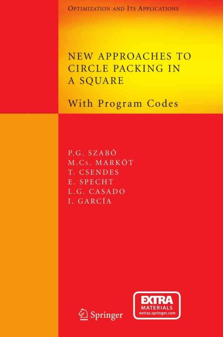 New Approaches to Circle Packing in a Square: With Program Codes