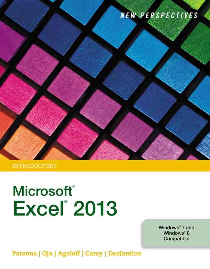 New Perspectives on Microsoft Excel 2013 Introductory 1st Edition