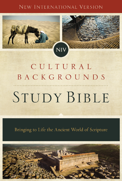 NIV, Cultural Backgrounds Study Bible,