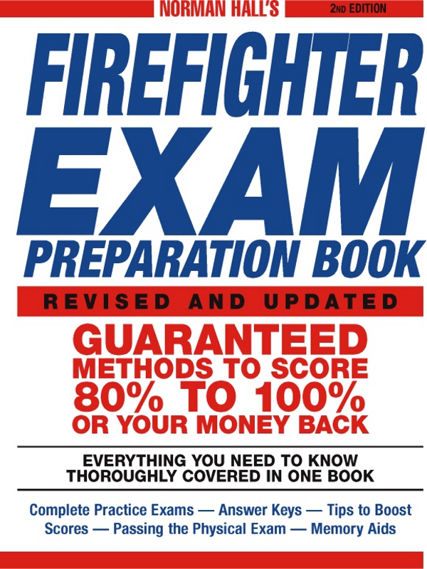 Norman Hall's Firefighter Exam Preparation Book