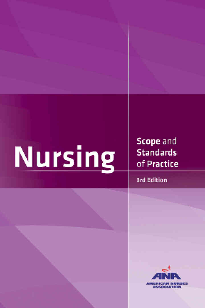 Nursing: Scope and Standards of Practice 3rd Edition
