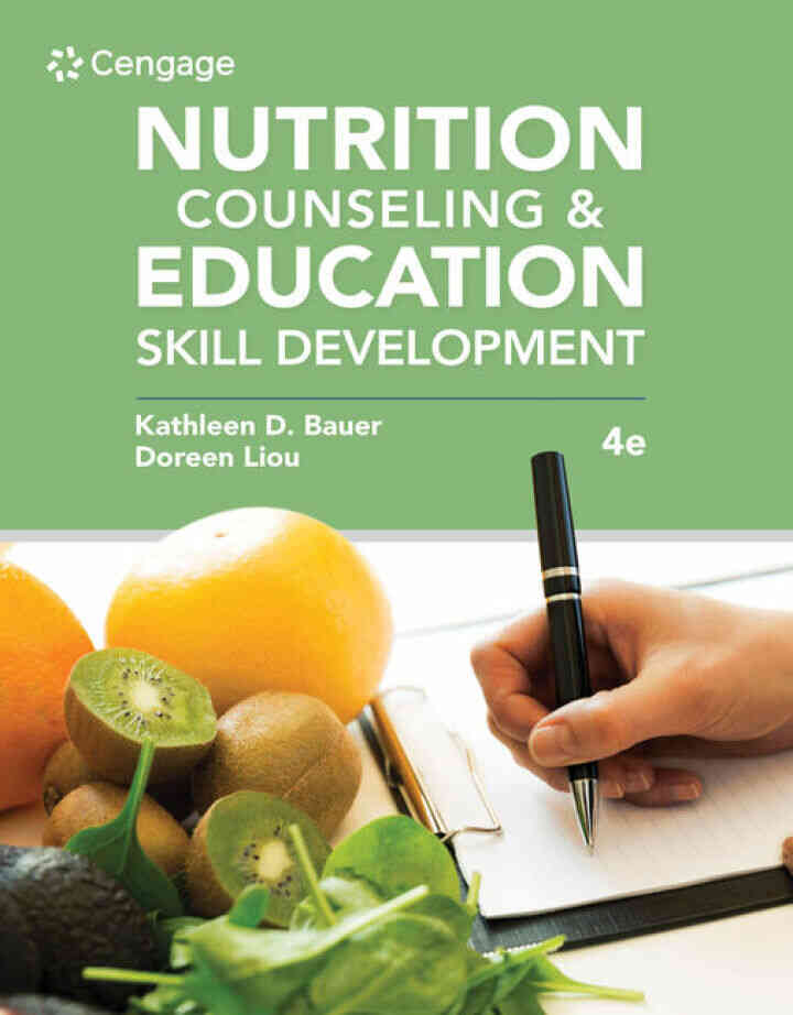 Nutrition Counseling and Education Skill Development 4th Edition