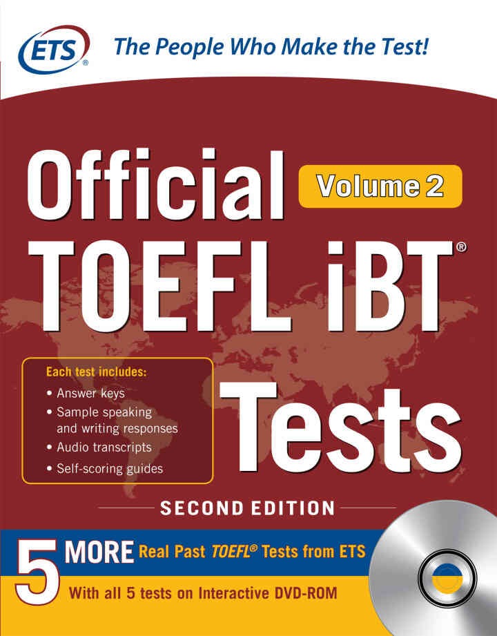 Official TOEFL iBT Tests Volume 2, Second Edition