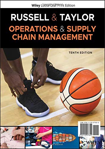 Operations and Supply Chain Management 10th edition