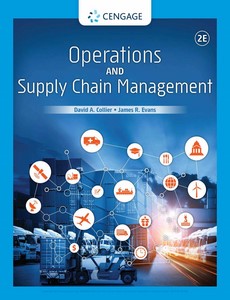 Operations and Supply Chain Management 2nd Edition by David A. Collier