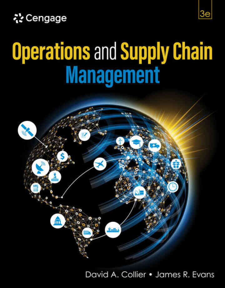 Operations and Supply Chain Management 3rd Edition